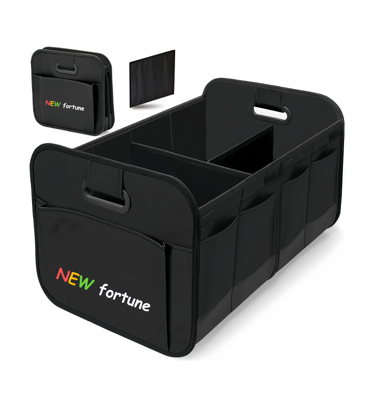 H-12 Składana, wieloprzedziałowa torba do przechowywania bagażnika ze wzmocnionymi uchwytami